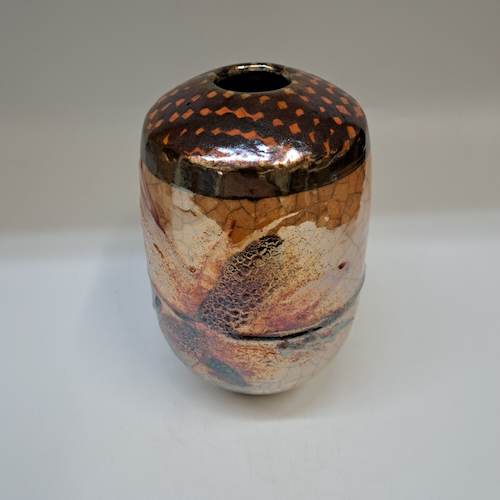 Click to view detail for #260230 Raku 3X-Fired 7x4 $32